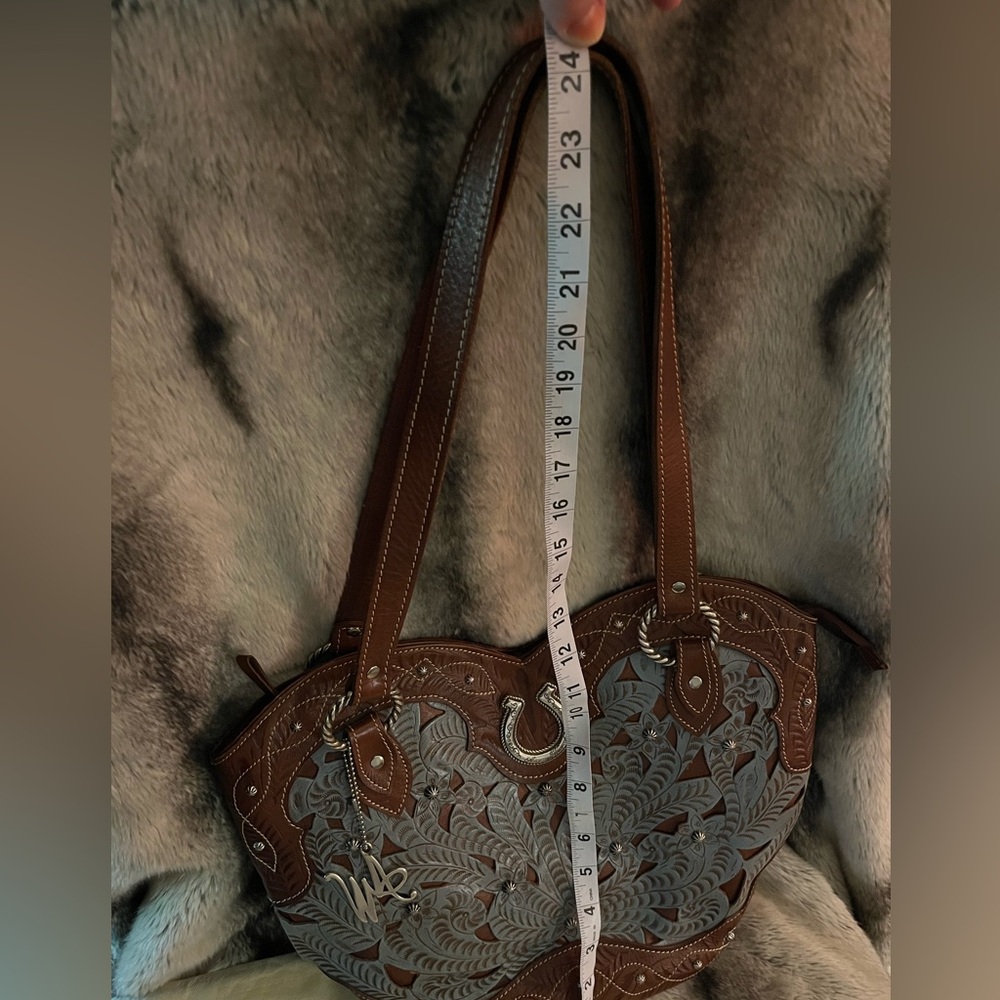 American West Genuine Leather Purse - Picture 13 of 15